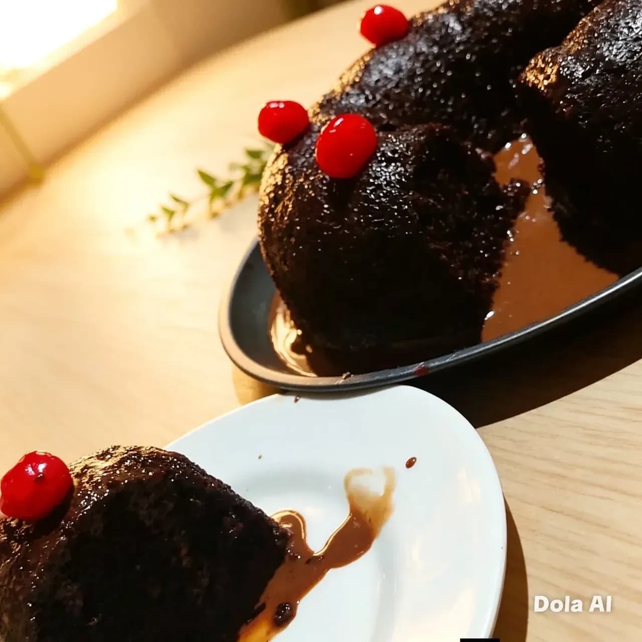 Mojada de chocolate