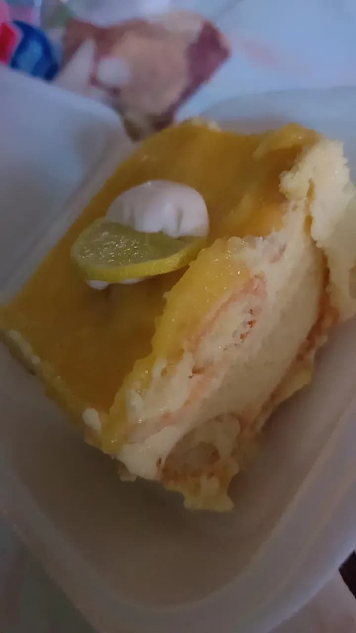 Tiramisú douyin de limón