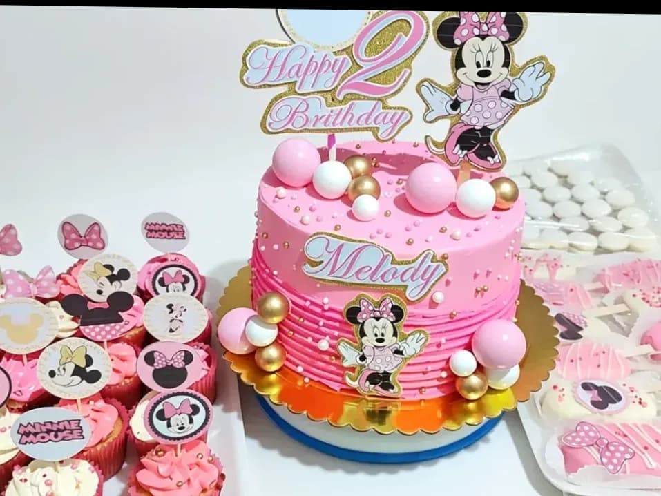 Torta cupckaes donitas paleta pop bocaditos