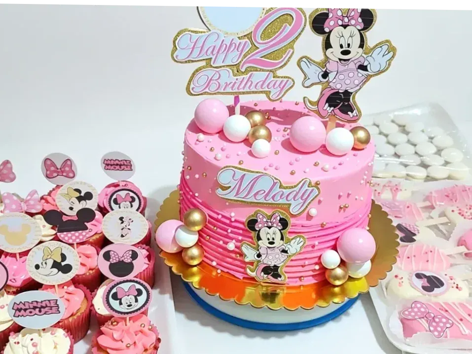 Torta cupckaes donitas paleta pop bocaditos